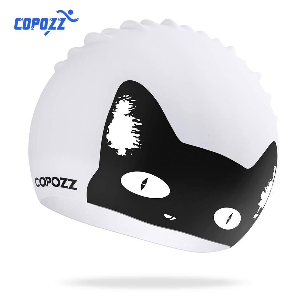 Aquatic Sports Hat - Copozz touca de natação de silicone