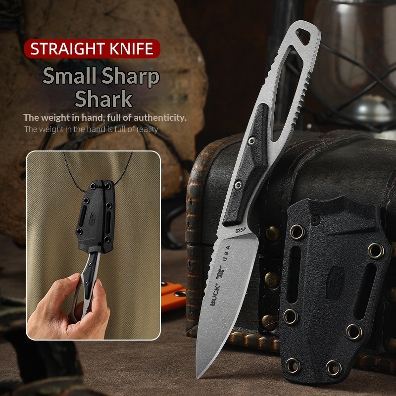 Dive Knife Titanium - Faca Reta para Atividades ao Ar