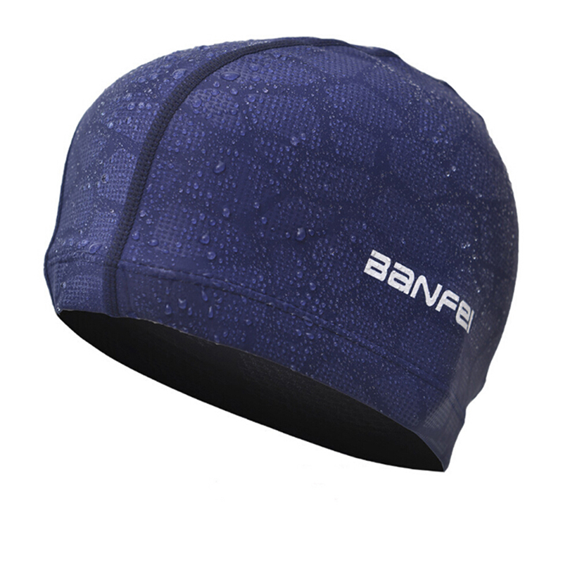 Aquatic Sports Cap - Touca de natação de tecido masculina