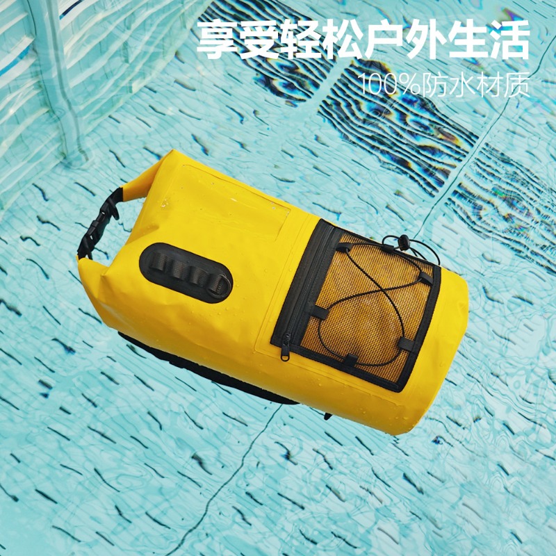 Dry Bag Roll Top - Mochila Impermeável de 20L/30L com Janela