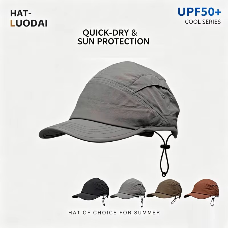 Aquatic Sports Cap - Boné Unissex de Secagem Rápida com