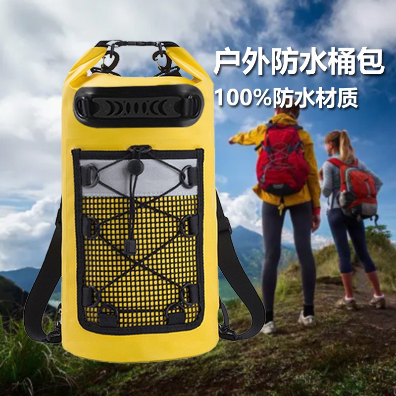 Dry Bag Roll Top - Mochila Impermeável de 10/20/30L com Fecho