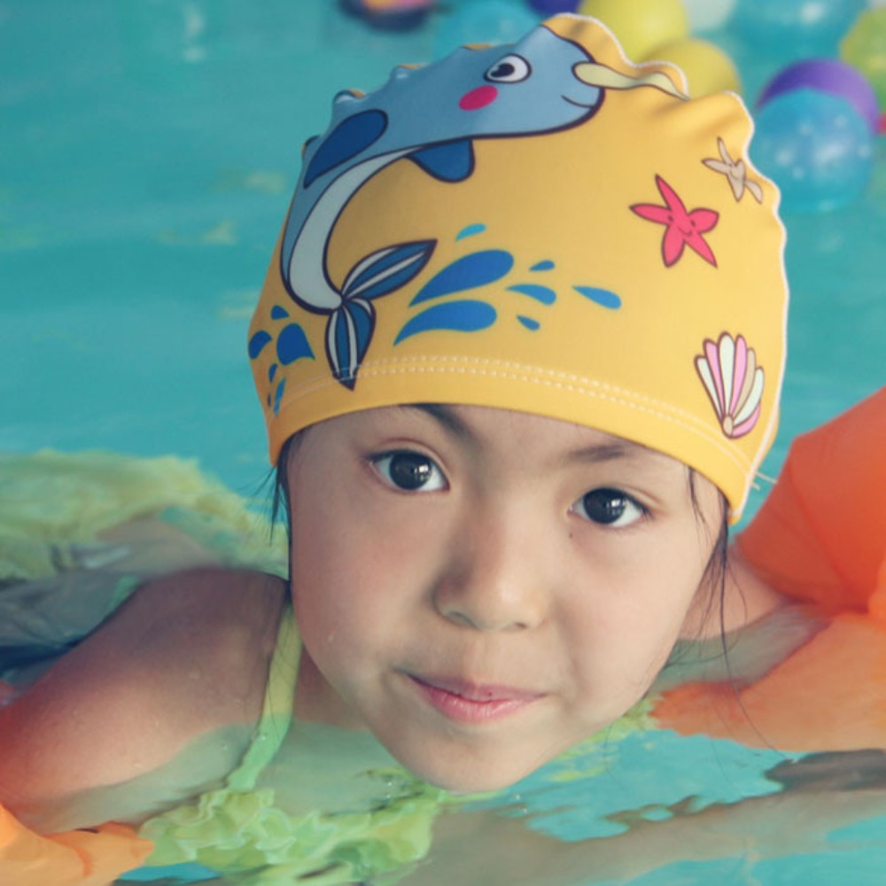 Novo Boné de Natação Infantil  - Aquatic Sports Cap avaliação e preço