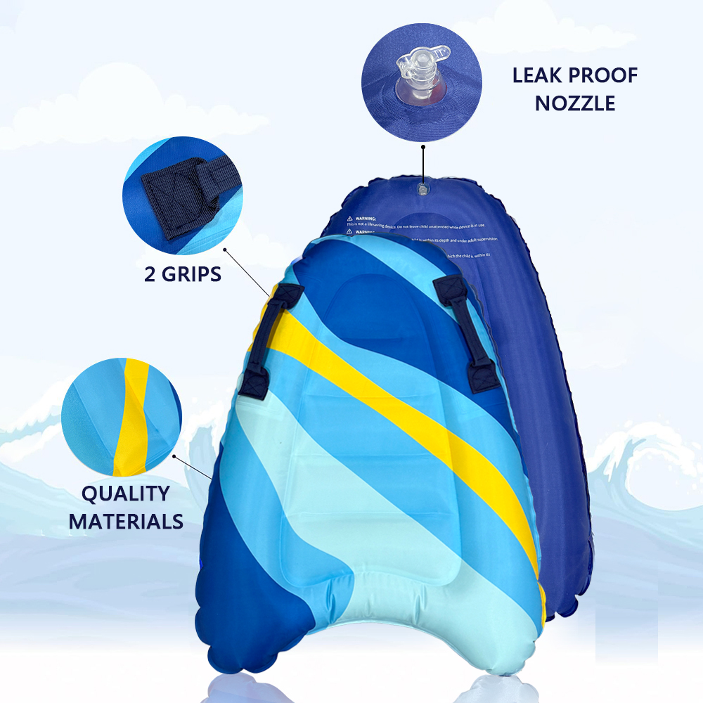    Prancha inflável com alças - Bodyboard Boogie Board avaliação e preço