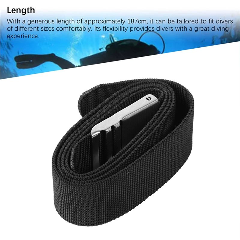 Cinto de Mergulho com Fivela,  - Dive Weight Belt avaliação e preço