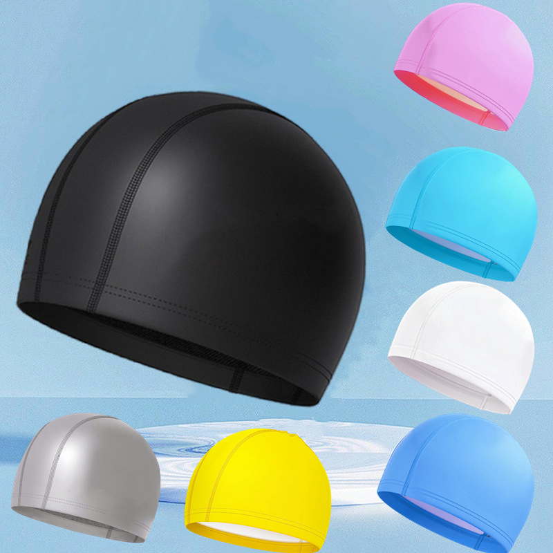 Touca de natação pu à prova d' - Aquatic Sports Cap avaliação e preço