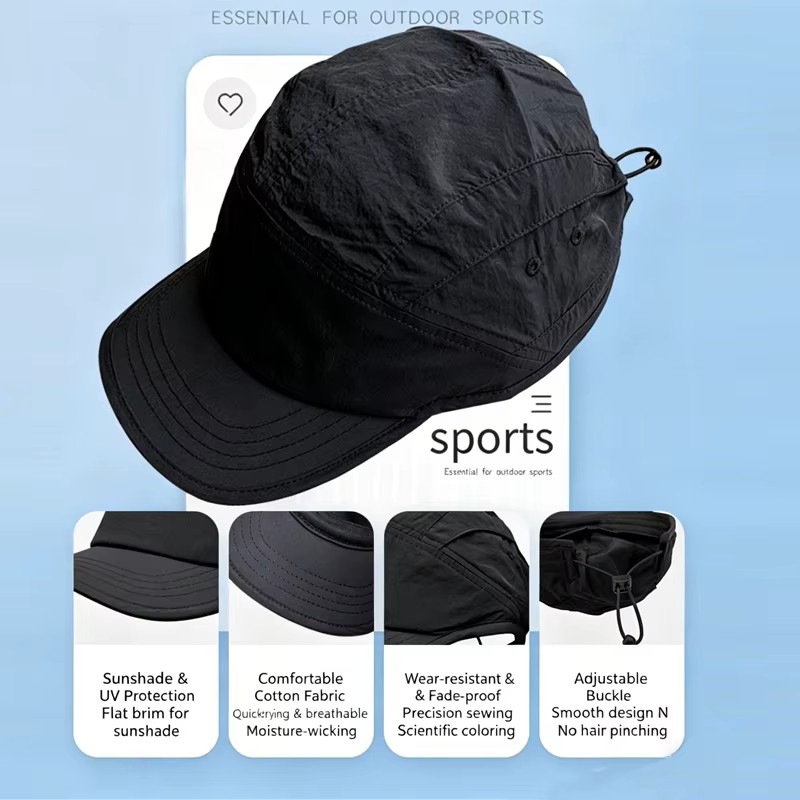 Boné Unissex de Secagem Rápida - Aquatic Sports Cap avaliação e preço