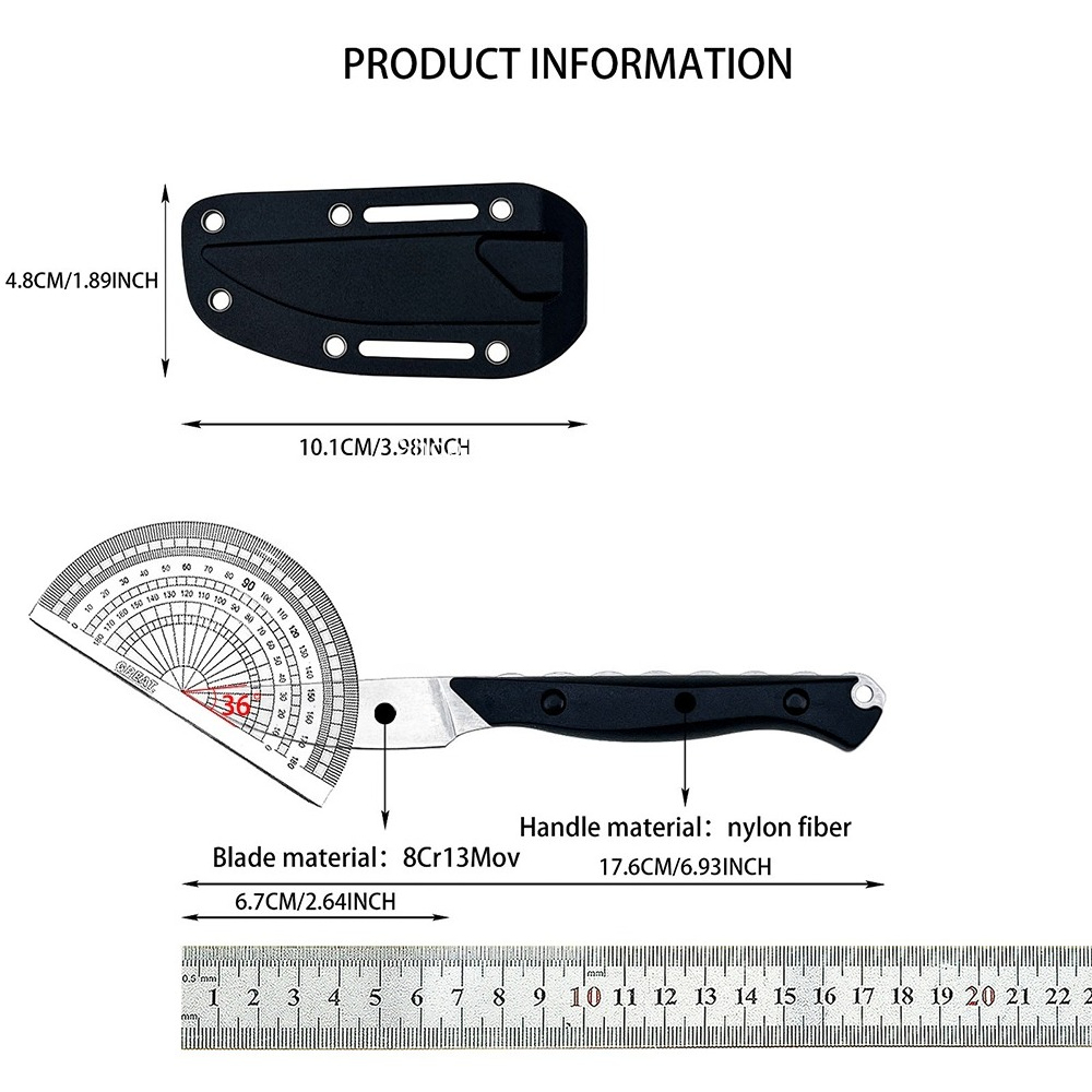 Faca de Lâmina Fixa 15700 Flyw - Dive Knife Titanium avaliação e preço